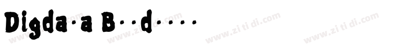 Digdaya Bold字体转换